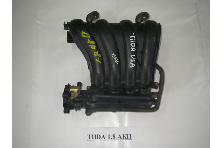 Коллектор впускной пластик 1.8 USA Nissan Tiida (C11) 2007-2013 14001EL01A (3129)