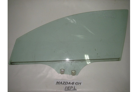 Скло двері переднє ліве Mazda 6 (GH) 2008-2012 GS1D59511 (4370)