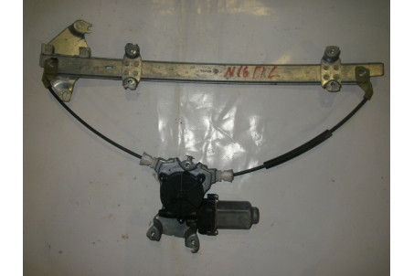 Стеклоподъёмник передний левый электр (без моторчика) Nissan Almera (N16) 2000-2006 80701BM706 (4770)