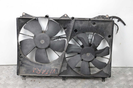 Дифузор з вентиляторами комплект 2.0 АКП Suzuki Grand Vitara (JB) 2006-2017 1776065J00 (5585)