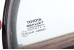 Стекло двери задней правой (форточка) Toyota Corolla E12 (E120) 2000-2006 6818802070 (5974)
