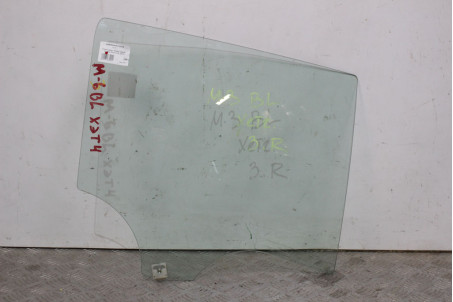 Скло двері заднє праве хетчбек Mazda 3 (BL) 2009-2014 BBN572511A (6167)