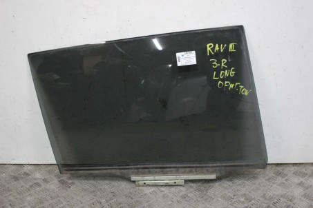 Скло двері заднє праве оригінальне тонування LONG Toyota RAV-4 III 2005-2012 6810342110 (6959)