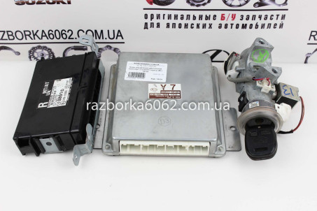 Блок управления двигателем комплект 2.0 АКПП Subaru Legacy (BL) 2003-2009 22611AM130 (14101)