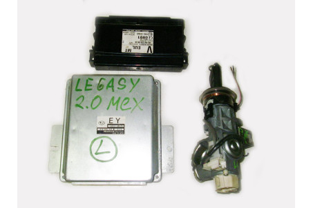 Блок керування двигуном комплект 2.0 МКПП Subaru Legacy (BL) 2003-2009 22611AN170 (14102)