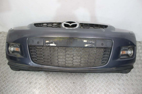 Бампер передний -09 в сборе с парктрониками и омывателями Mazda CX-7 2006-2012 EH1050031BAA (16172)