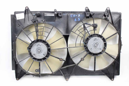 Дифузор з вентиляторами комплект 2.3 Mazda CX-7 2006-2012 L33L15025E (16262)