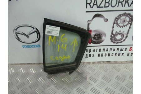 Скло двері задньої лівої (кватирка) седан Mazda 6 (GJ) 2012-2018 GHK173661D9D (16406)