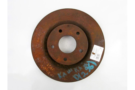 Диск гальмівний передній D296 Nissan Qashqai (J10) 2007-2014 40206JD00A (16864)