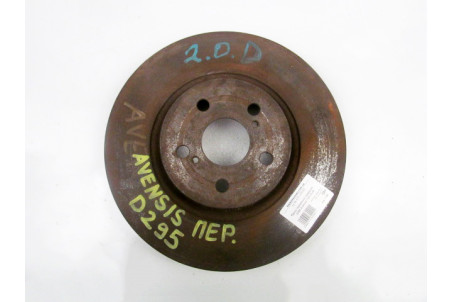 Диск гальмівний передній D295 2.2D Toyota Avensis T25 (T250) 2003-2009 4351205080 (17262)