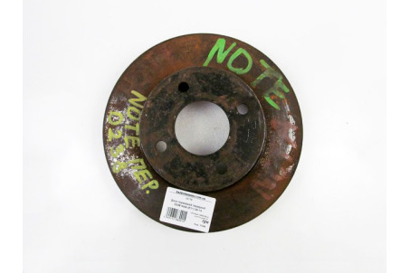 Диск гальмівний передній D238 Nissan Note (E11) 2006-2013 40206AX600 (17268)
