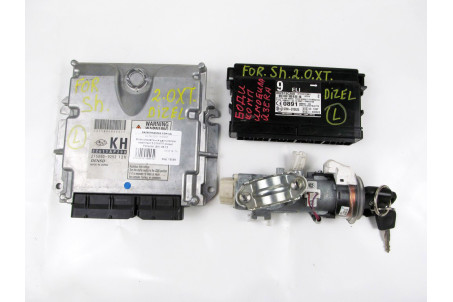 Блок керування двигуном комплект 2.0 МКПП Diesel Subaru Forester (SH) 2008-2012 22611AP200 (19095)