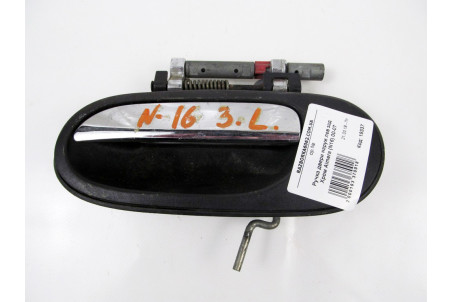 Ручка двери наруж лев зад хром Nissan Almera (N16) 2000-2006 80607BM470 (19337)