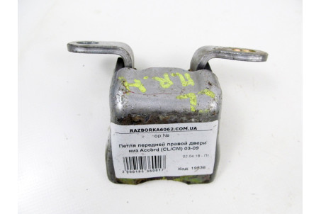 Петля двері передньої правої низ Honda Accord (CL/CM) 2003-2008 67420SDCH11ZZ (19536)