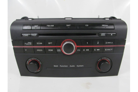 Магнитофон 6 DISK CD Mazda 3 (BK) 2003-2008 BS0A669RX (20232)