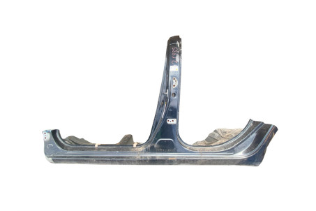 Порог со стойкой левый + сапожок Toyota Yaris 2005-2011 6141252170 (21435)