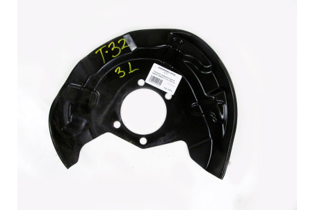 Щиток заднього гальмівного диска лівий LH Nissan X-Trail (T32-Rogue) 2014-2021 441614EA0A (21572)