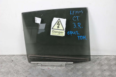 Скло двері заднє праве оригінальне тонування Lexus CT 200H 2010-2017 6811376010 (21734)