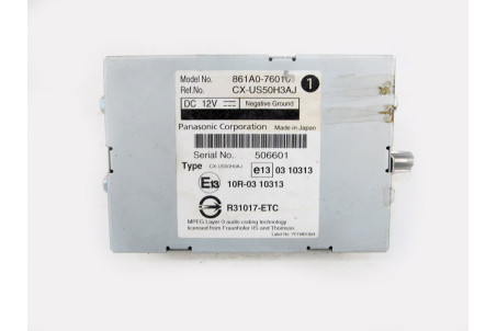 Блок керування магнітофоном Lexus CT 200H 2010-2017 861A076010 (21784)