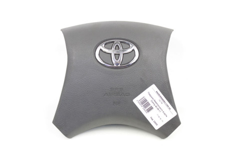 Подушка безопасности в руль серая Toyota Camry 40 (XV40) 2006-2011 4513006131E0 (22655)