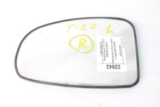 Зеркальный элемент левый с подогревом (RHD) Toyota Avensis T27 (T270) 2009-2018 8796105380 (22843)