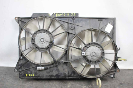 Диффузор с вентиляторами комплект 2.2 TDI Toyota RAV-4 III 2005-2012 1671126130 (23912)