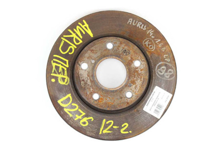 Диск гальмівний передній D277 Toyota Auris 2012-2020 4351202330 (25743)