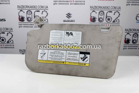 Козырёк солнцезащитный правый Nissan X-Trail (T32-Rogue) 2014-2021 964006FL1A (30323)