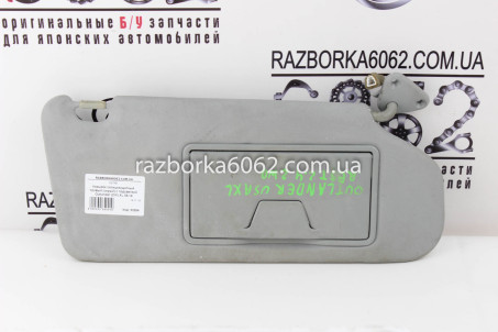 Козырёк солнцезащитный правый серый Mitsubishi Outlander (CW) XL 2006-2014 7620A358HA (33264)