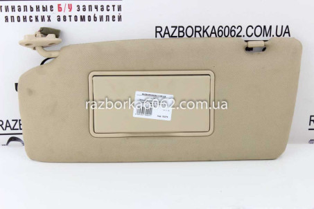 Козырёк солнцезащитный левый бежевый Subaru Tribeca (WX) 2006-2014  (33279)