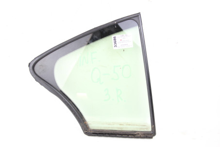 Стекло двери задней правой (форточка) Infiniti Q50 (V37) 2014-2017 822624GA0A (33686)