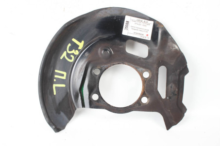 Щиток тормозного диска передний левый D-296 Nissan X-Trail (T32-Rogue) 2014-2021 411615HA0A (35088)