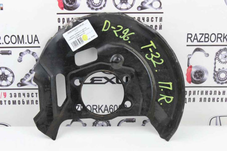 Щиток тормозного диска передний правый D-296 Nissan X-Trail (T32-Rogue) 2014-2021 411515HA0A (35089)