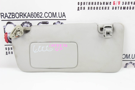 Козырёк солнцезащитный левый Subaru Impreza (GJ/GP) 2011-2017 92011FJ000ME (35432)