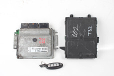 Блок керування двигуном комплект 2.5 CVT 17- USA Nissan X-Trail (T32-Rogue) 2014-2021 NEC021671 (42460)