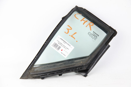 Скло двері задньої лівої (кватирка) Toyota C-HR 2016-2023 68124F4020 (43704)