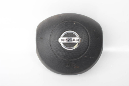 Подушка безопасности в руль черная Nissan Micra (K12) 2002-2011 98510AX300 (44502)