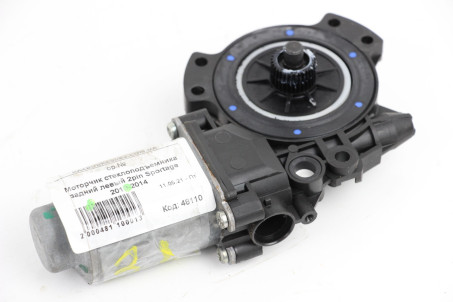 Моторчик склопідіймача задній лівий 2pin Kia Sportage (SL) 2010-2015 834503W000 (48110)