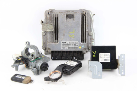 Блок керування двигуном комплект 2.2 Diesel Mitsubishi Outlander (CW) XL 2006-2014 1860B016 (48555) 9664487580   0281013666