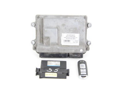 Блок керування двигуном комплект 2.2 Mazda 6 (GJ) 2012-2018 SH1R18881F (50521)