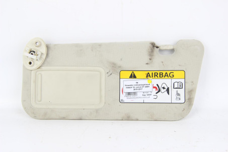 Козирок сонцезахисний лівий 14- Lexus CT 200H 2010-2017 7432076170A1 (53547)