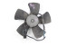 Моторчик диффузора основного радиатора с вентилятором -06 3.0 Subaru Outback (BP) 2003-2009 45121AG000 (53646)