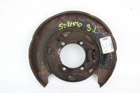 Щиток заднього гальмівного диска лівий Kia Sorento (XM) 2009–2015 582512P500 (55602)