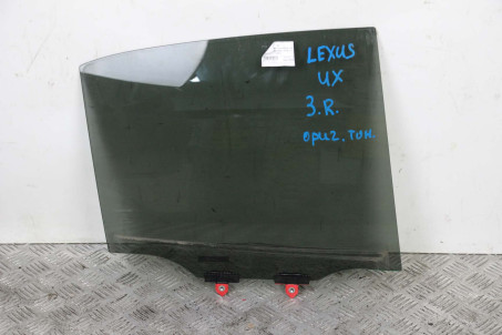 Скло двері заднє праве EU Lexus UX (ZA10) 2018- 6810376041 (55994)