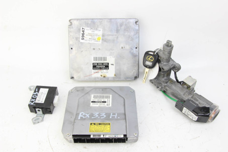 Блок керування двигуном комплект 3.3 Hybrid Lexus RX (XU30) 2003-2008 8998148220 (59647)