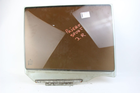 Скло двері заднє праве Mitsubishi Pajero Sport (KH) 2008–2015 5736A390 (59841)