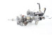 Колонка рулевая 400 H Lexus RX (XU30) 2003-2008 4525048110 (10063486)
