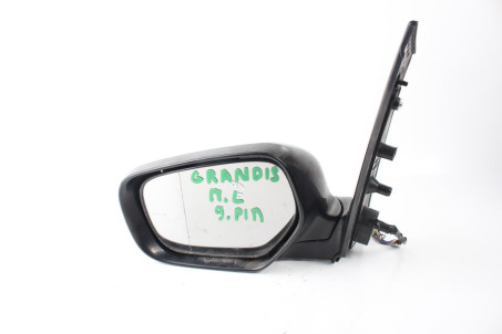 Зеркало левое электро без накладки 9pin LHL Mitsubishi Grandis 2004-2010 MN145649 (100779)
