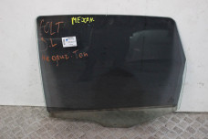Скло двері заднє ліве механічне -08 Mitsubishi Colt (Z30) 2004-2012 5736A157 (101322)