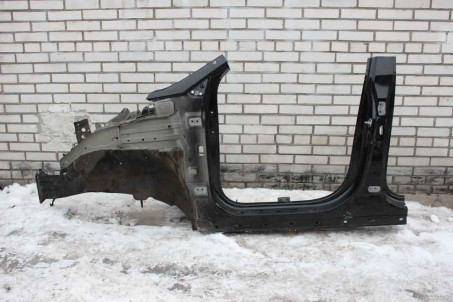 Чверть кузова передня ліва (стійка А+B) Hyundai Santa Fe (DM) 2012-2018 646012W900 (101578)